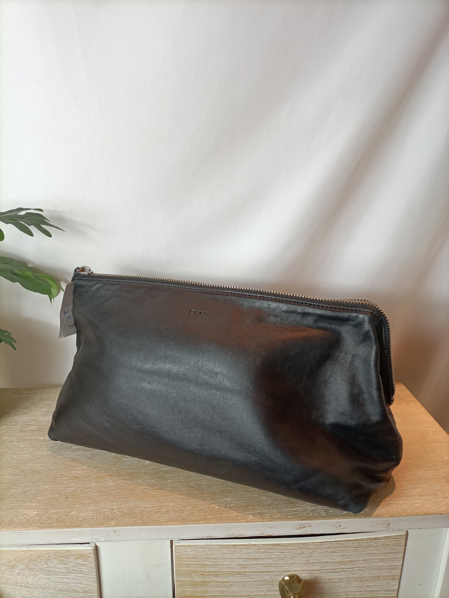 DKNY. Leather handbag