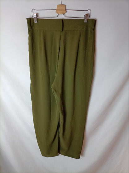 SHEIN. Pantalón fluido verdes T.xl