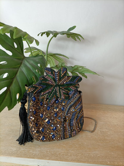 ZARA. Mini pineapple bag