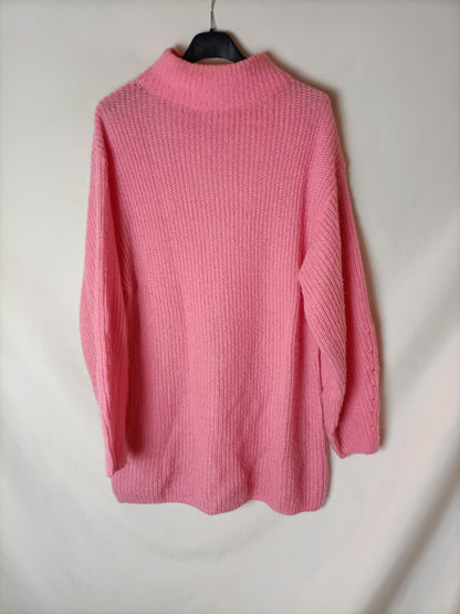 H&M. Jersey rosa oversized. T XS