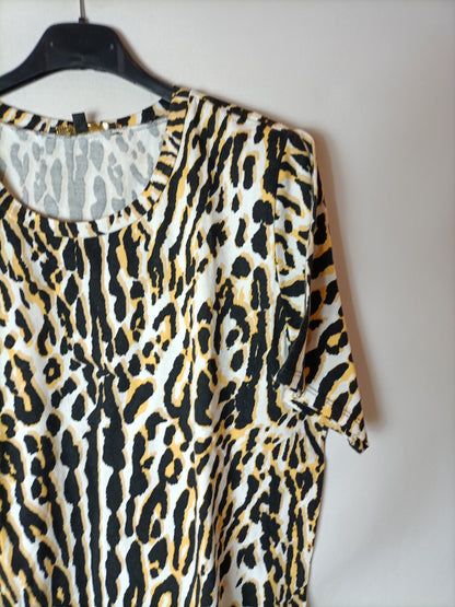 MAJE. Animal print T-shirt size 2(m)