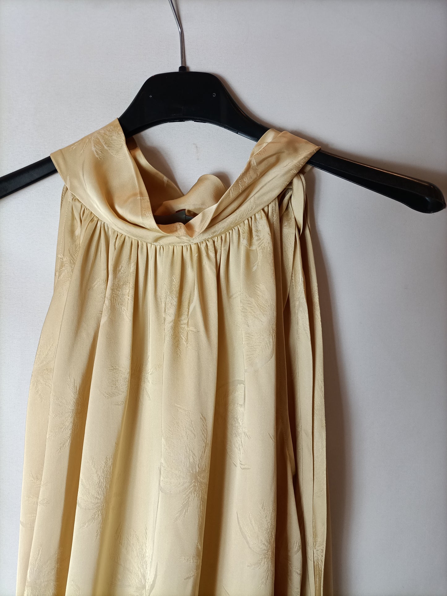 SILVIA TCHERASSI. Cream laced top T.xs