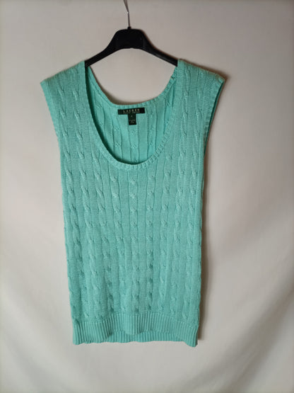 RALPH LAUREN. Cable knit Ts top