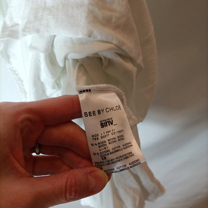 SEE BY CHLOÉ. White table top T.40