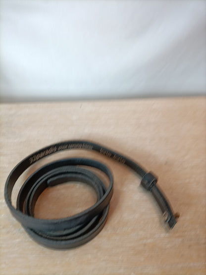 FORTE FORTE. Mini black leather belt