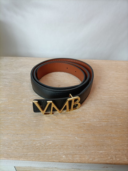VMB. Black belt, letters