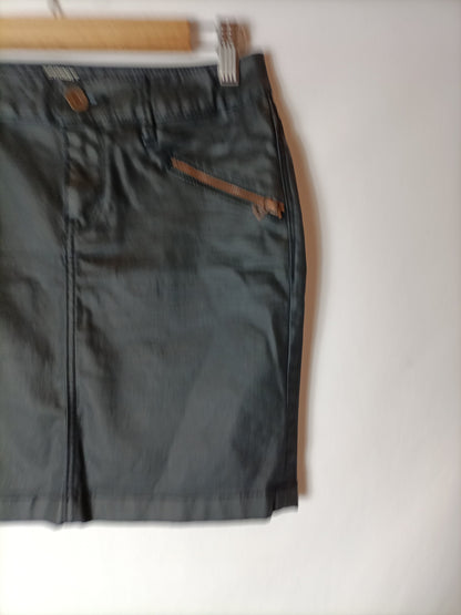 ESPIRIT. Falda tejido encerado. T 25 (34)