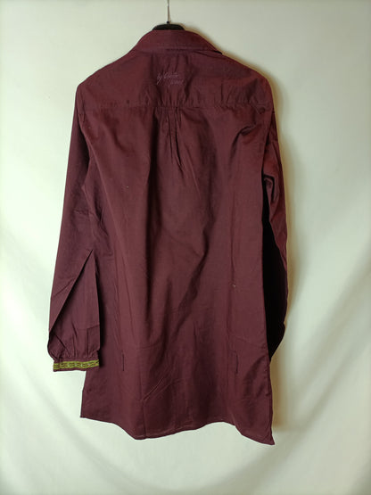 LIBERTO. Purple shirt dress. TM