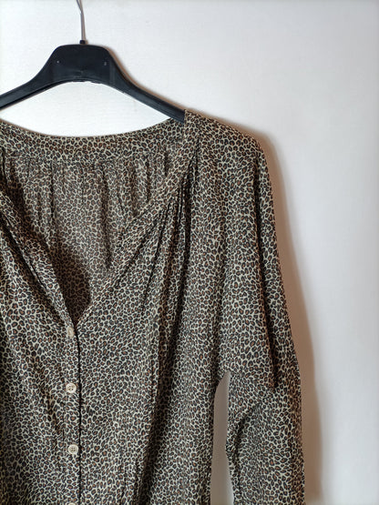 OTRAS. Blusa animal print T.xl