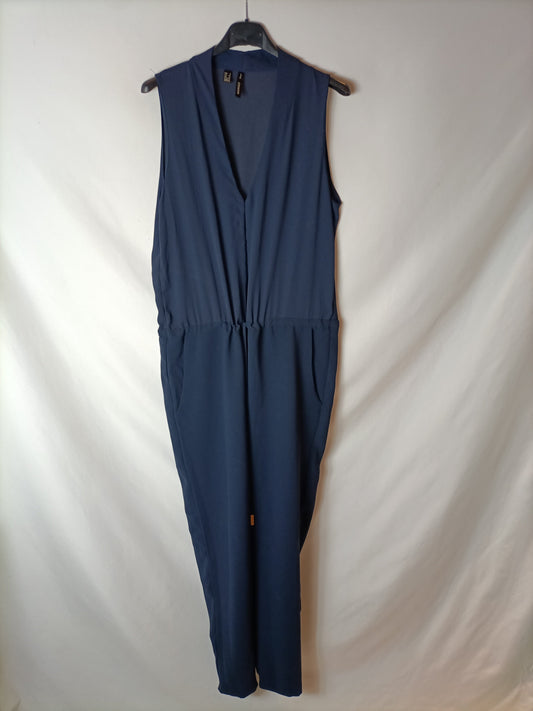 MANGO. Mono fluido azul marino T.s(oversied)