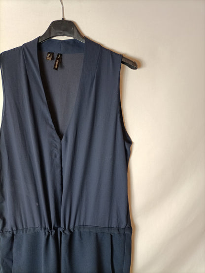 MANGO. Mono fluido azul marino T.s(oversied)