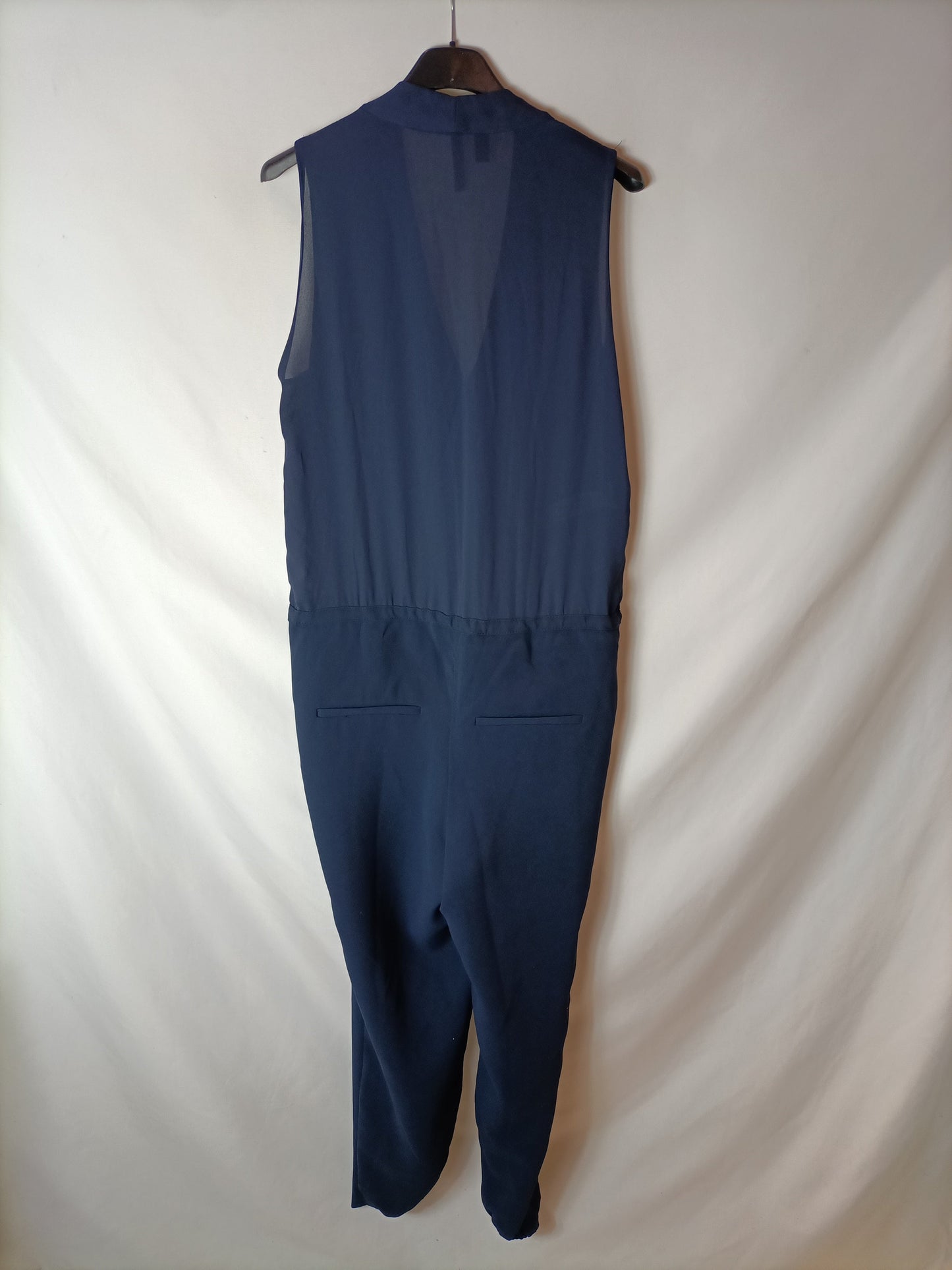 MANGO. Mono fluido azul marino T.s(oversied)