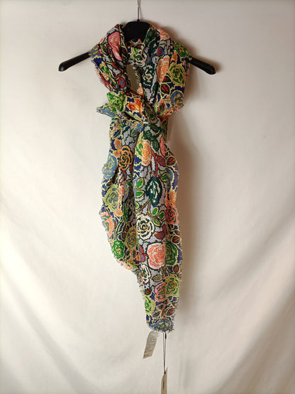 BIMBA Y LOLA. Fular flores