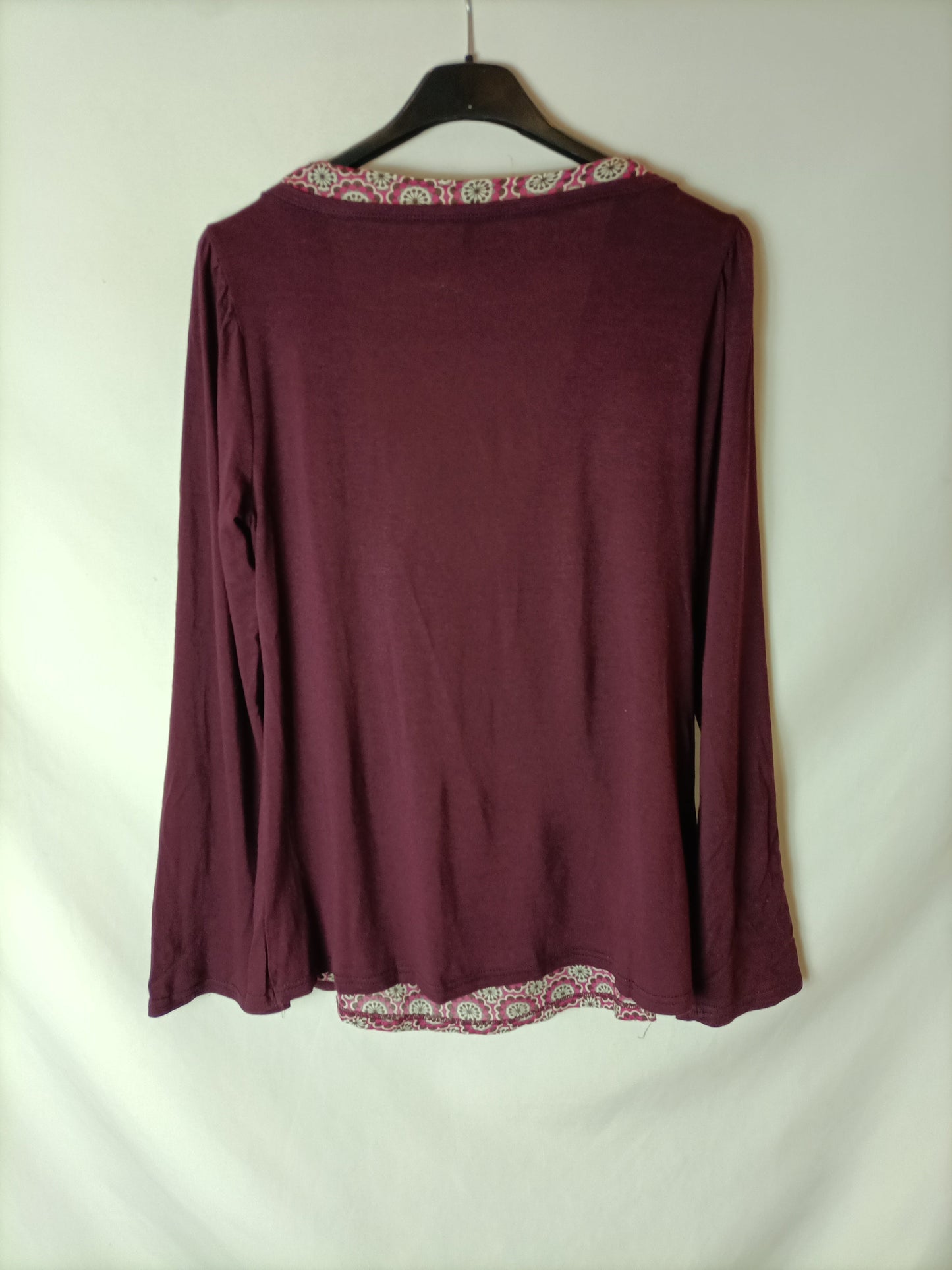 NAF NAF. Double texture top. TM