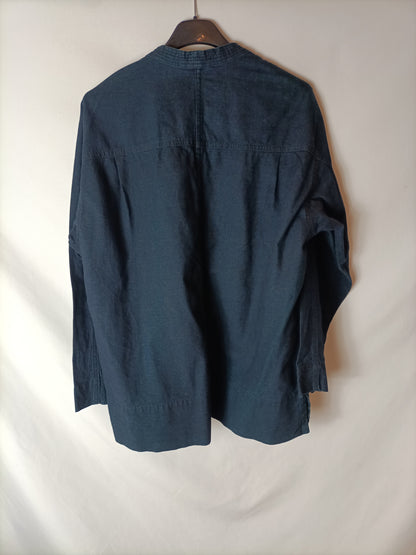 ISABEL MARANT. Blue kimono-effect jacket, size 36
