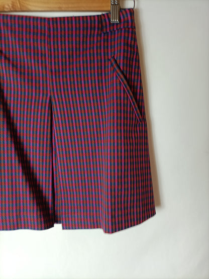 SFERA. Short houndstooth skirt Ts