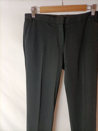 MANGO. Black dress pants, size 38