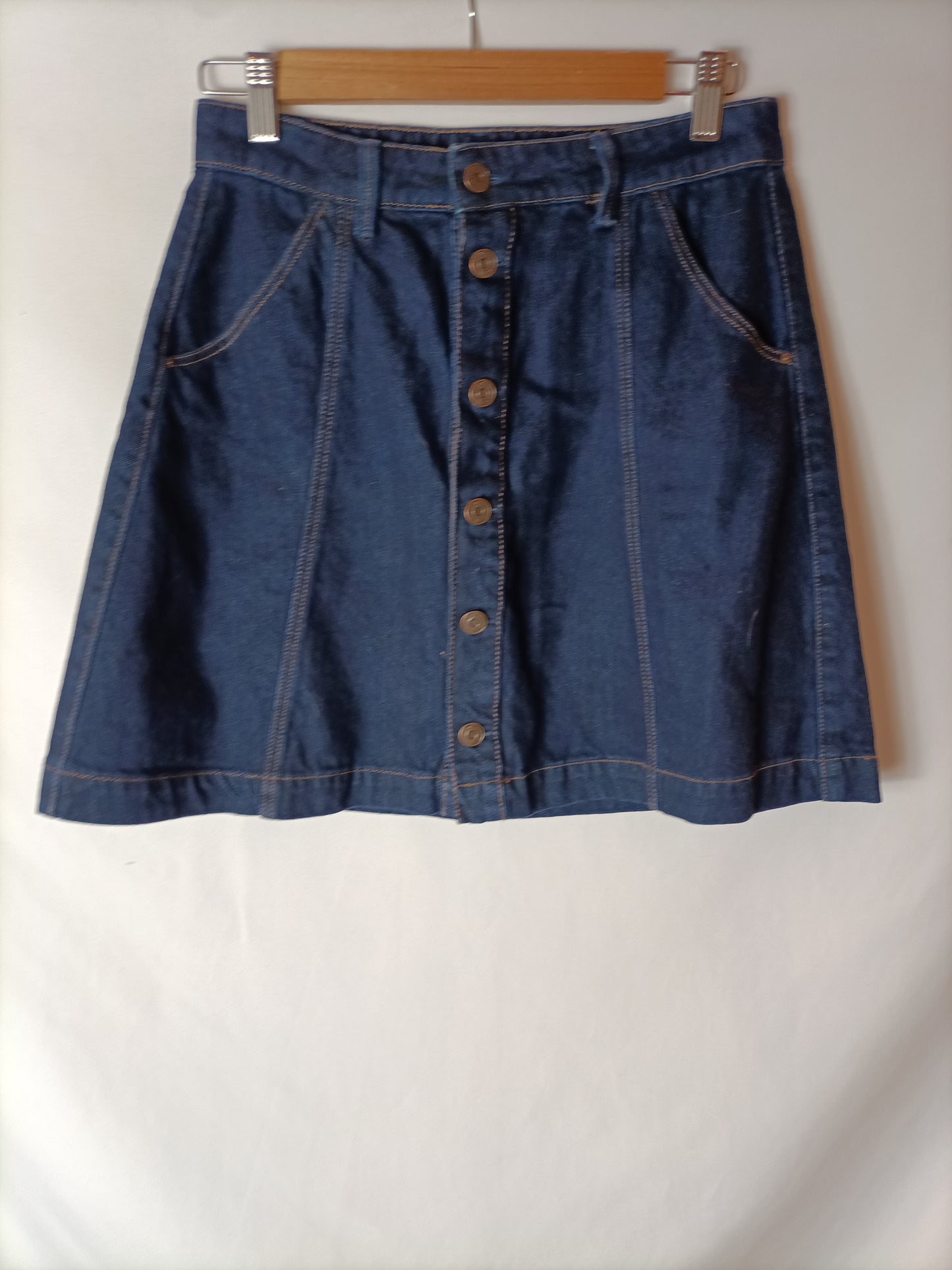 LEFTIES. Falda denim botones T.m