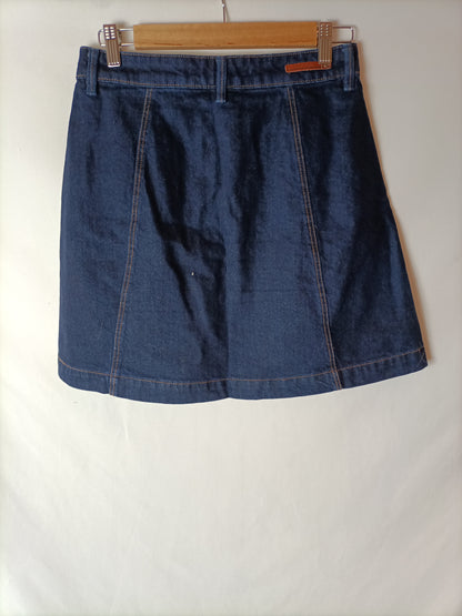 LEFTIES. Falda denim botones T.m