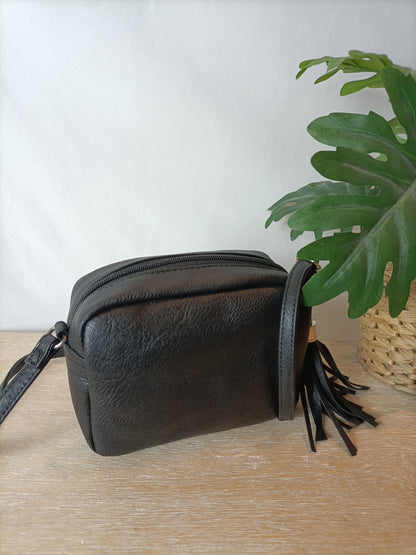 PRIMARK. Black studded bag