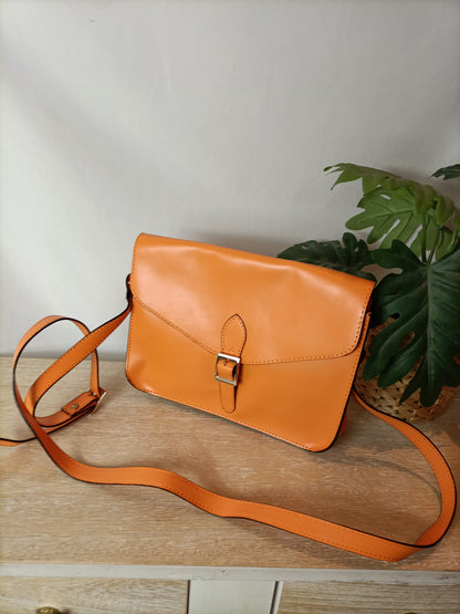 MISAKO. Orange shoulder bag