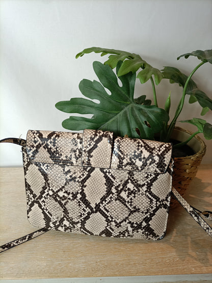 MANGO. Animal print bag