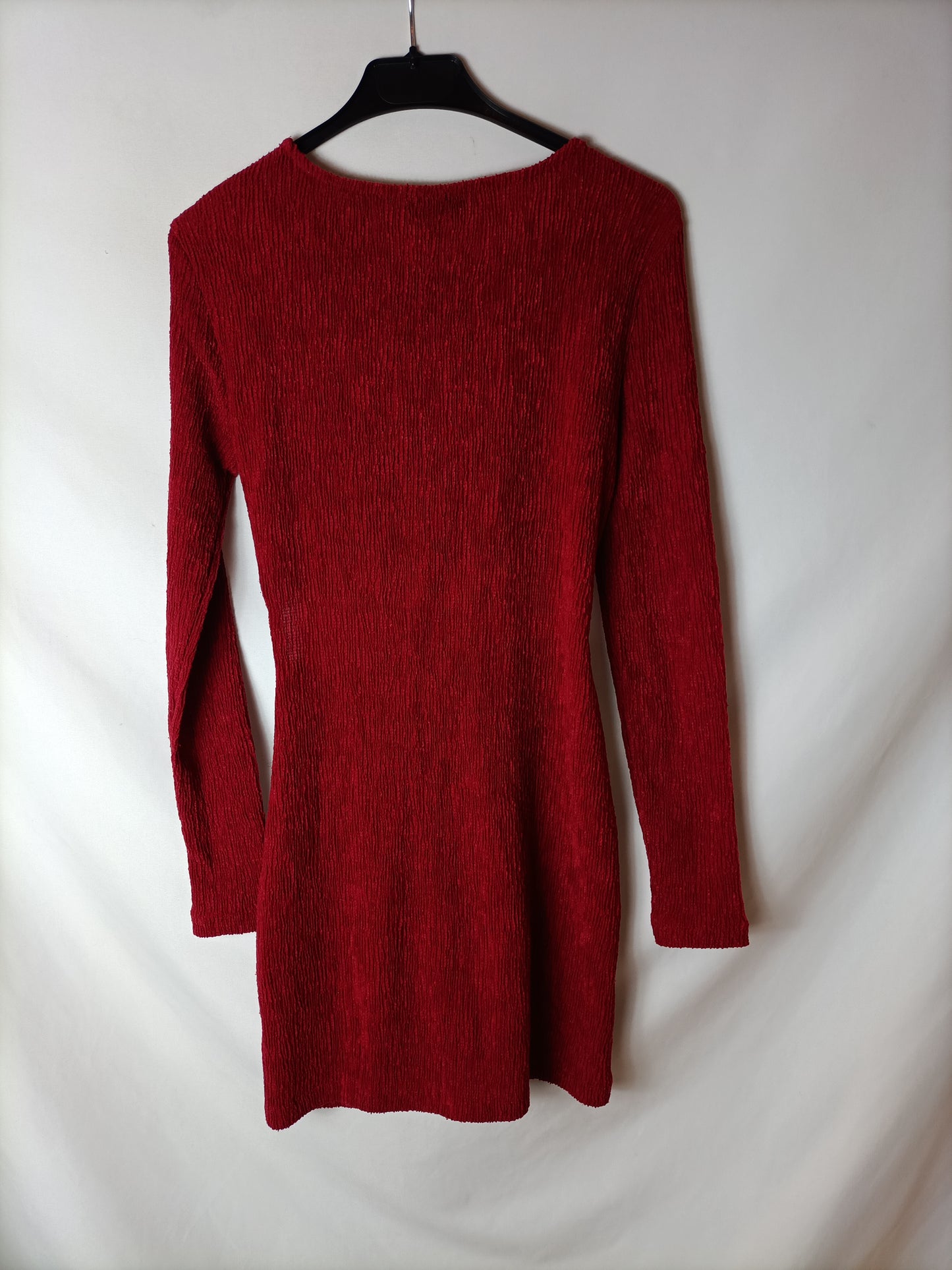 TOPSHOP.Red stretch dress S.36