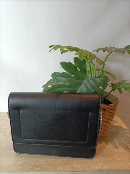 PARFOIS. Black studded bag