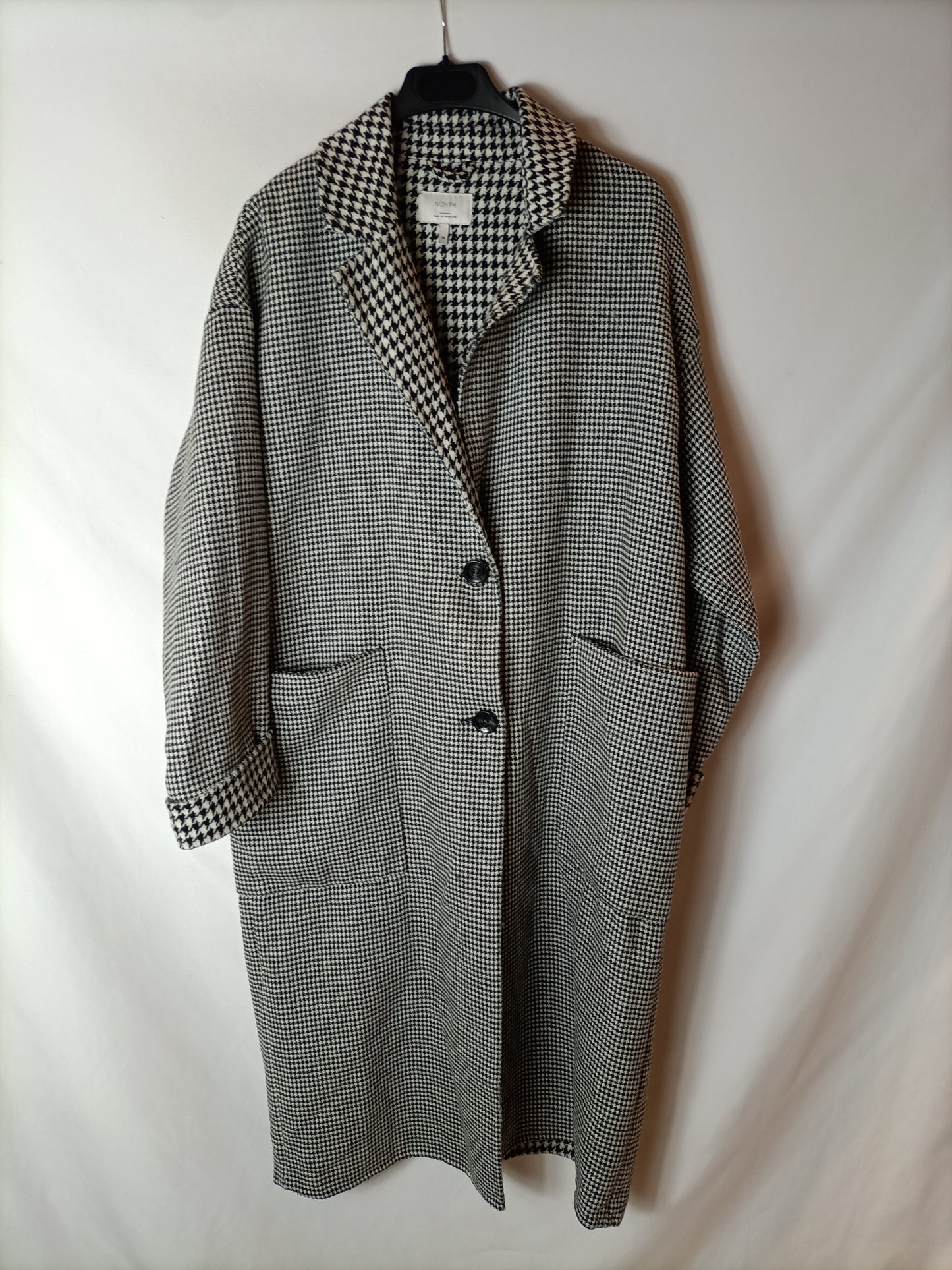 NÜMPH. Abrigo pata de gallo T.38