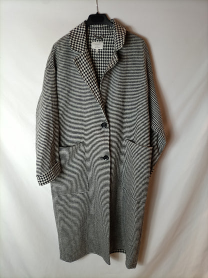 NÜMPH. Abrigo pata de gallo T.38