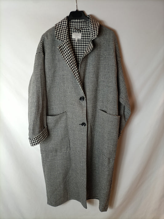 NÜMPH. Abrigo pata de gallo T.38