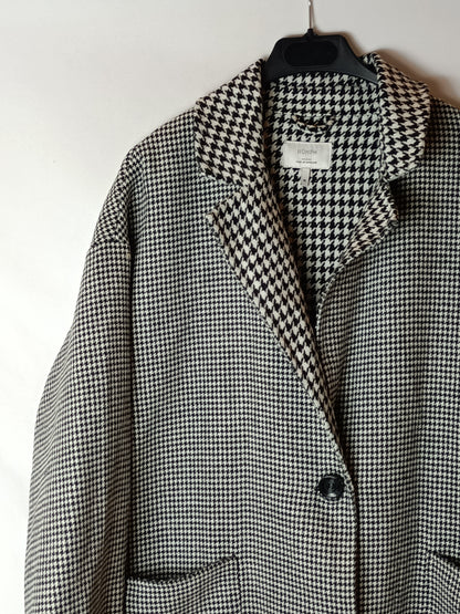 NÜMPH. Abrigo pata de gallo T.38