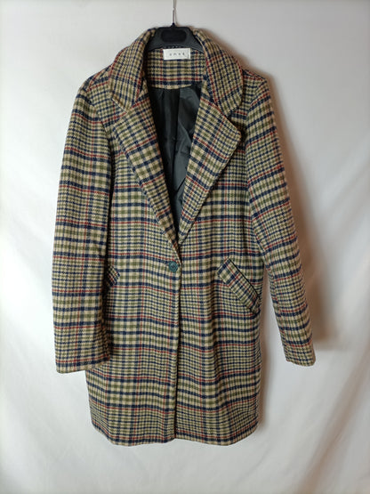 AMEÉ. Abrigo de cuadros T.l