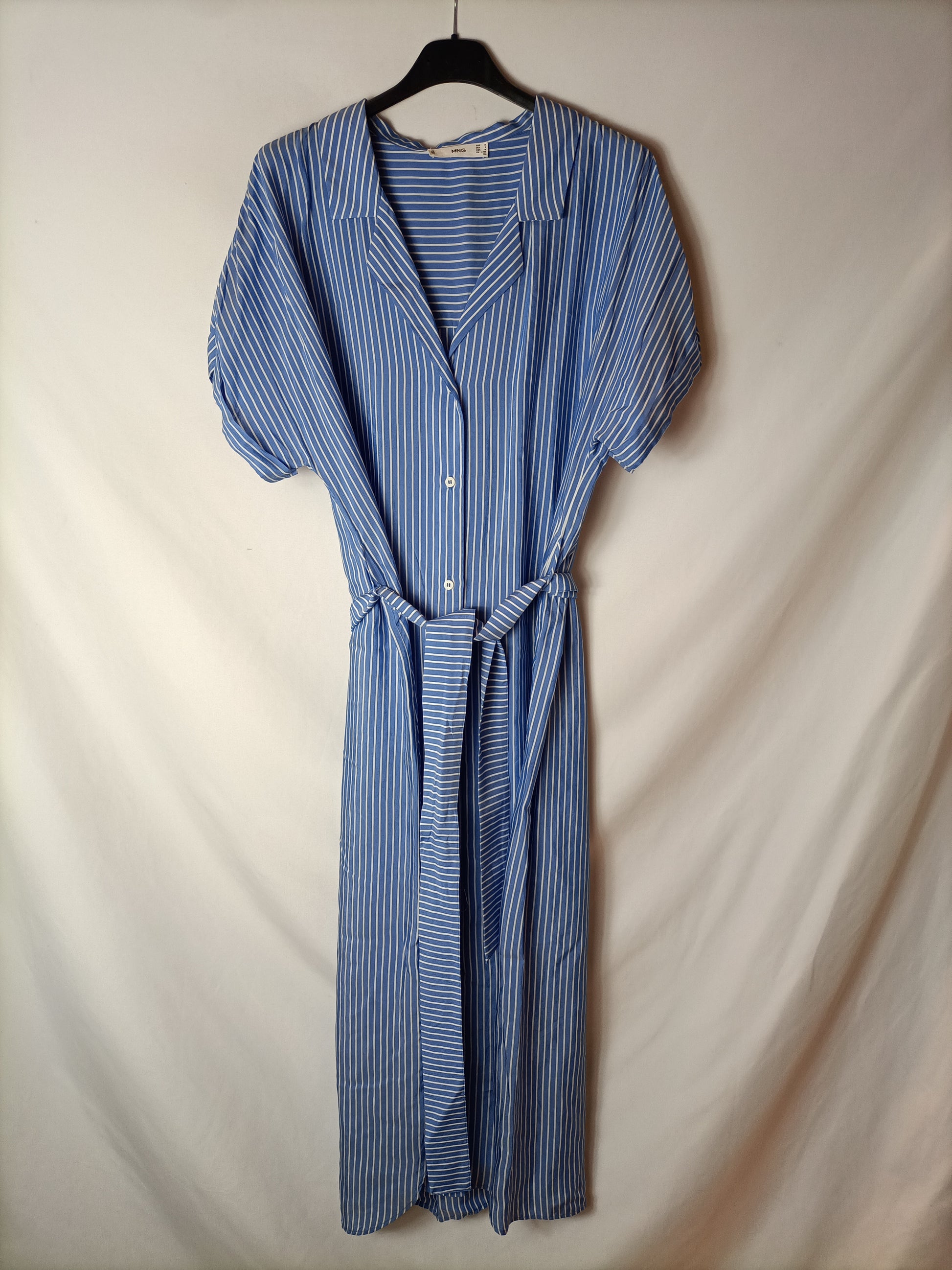 Vestido largo rayas camisero – Hibuy market - Main Image