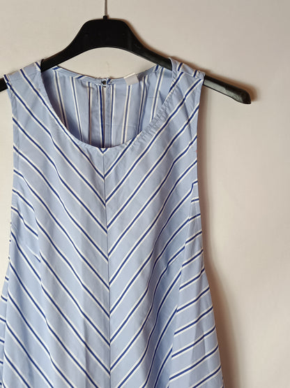 MANGO. Vestido largo rayas T.m