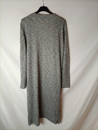 PIMKIE. Cárdigan gris jaspeado T.s/m