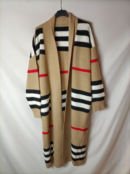 DLAB. TU striped long cardigan (s/m/l)