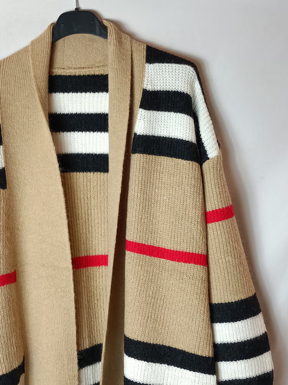 DLAB. TU striped long cardigan (s/m/l)