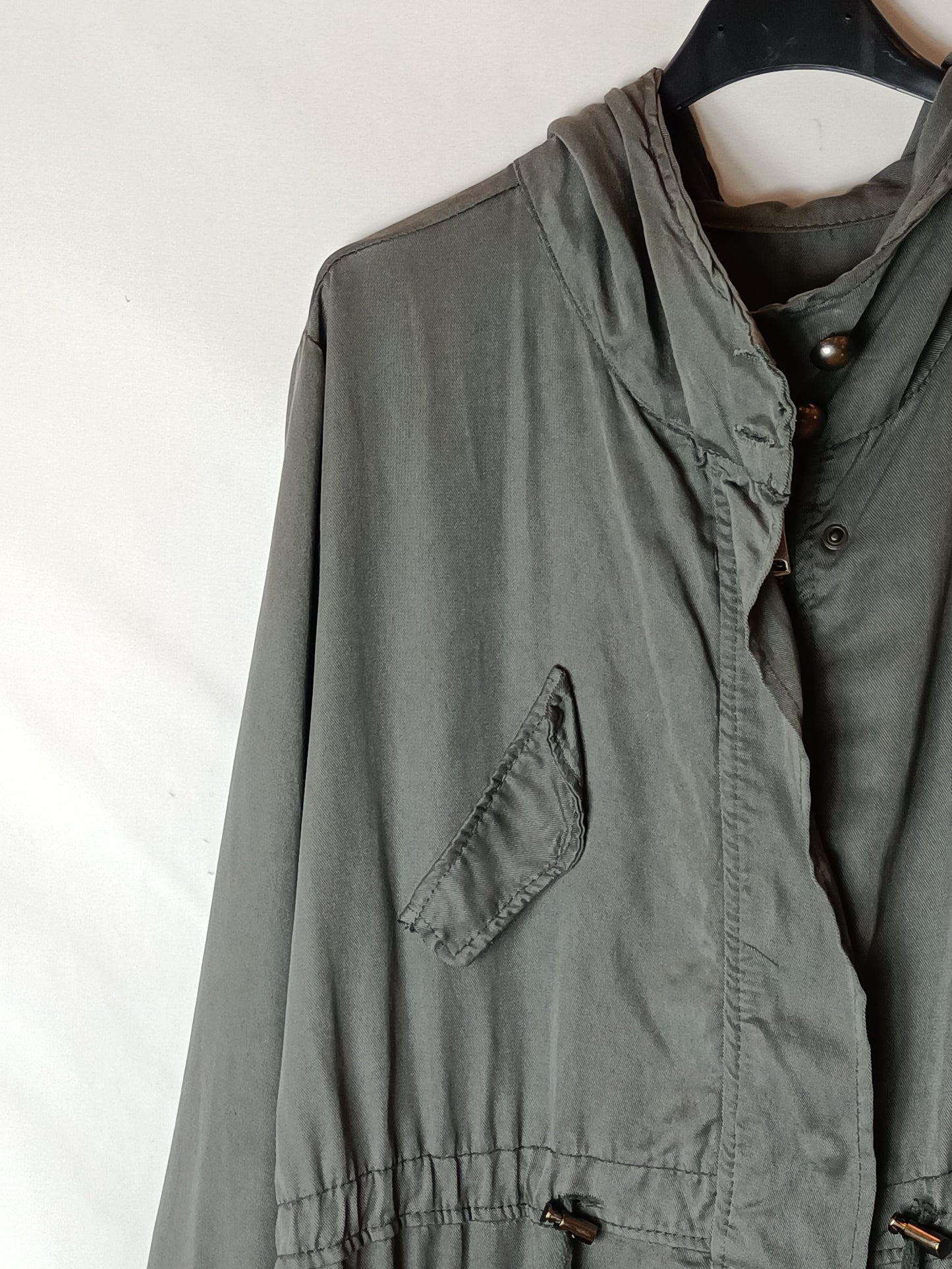 OTRAS. Parka gris fina T.XL