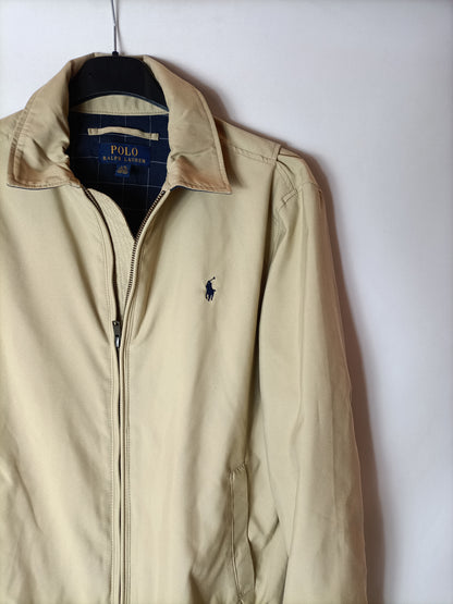 POLO PALPH LAURE. Bomber fina beige T.14/16(xs)