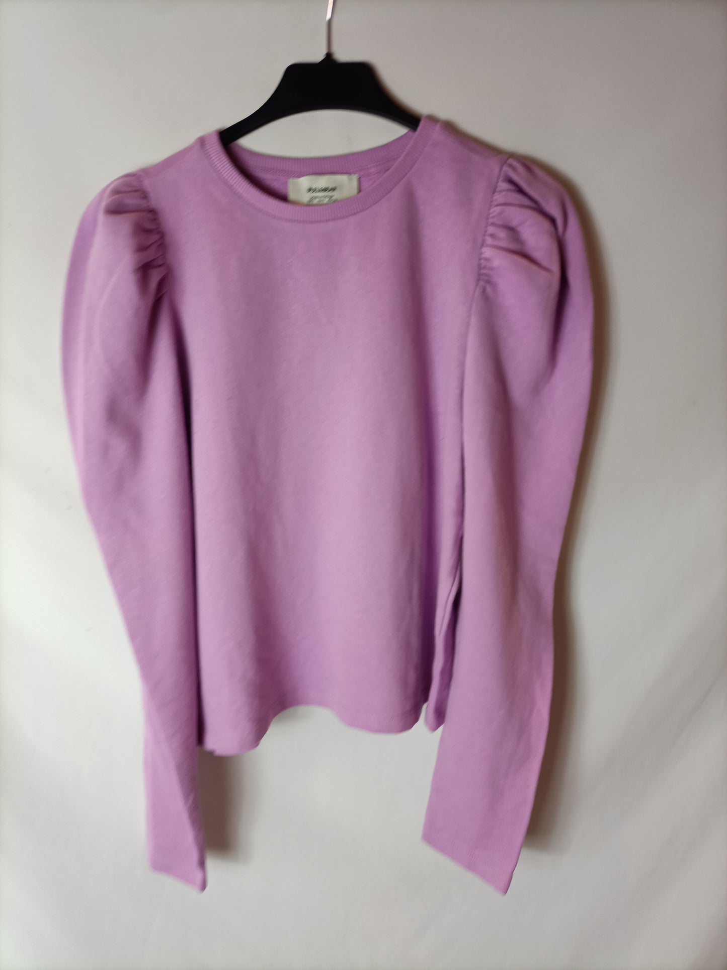 PULL&BEAR. Sudadera  rosa mangas T.s