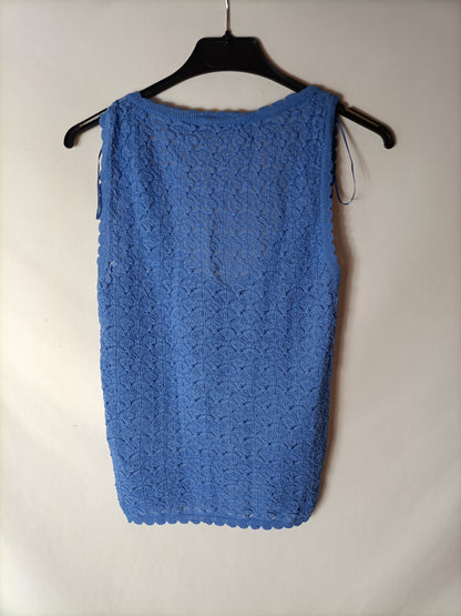 ZARA. Top de hilo textura. T S