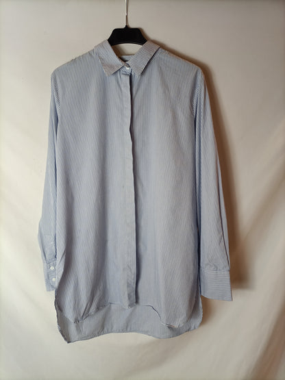 ZARA. Camisa de rayas T.m