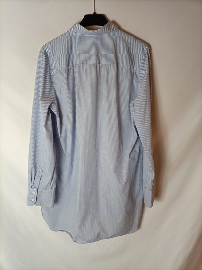 ZARA. Camisa de rayas T.m