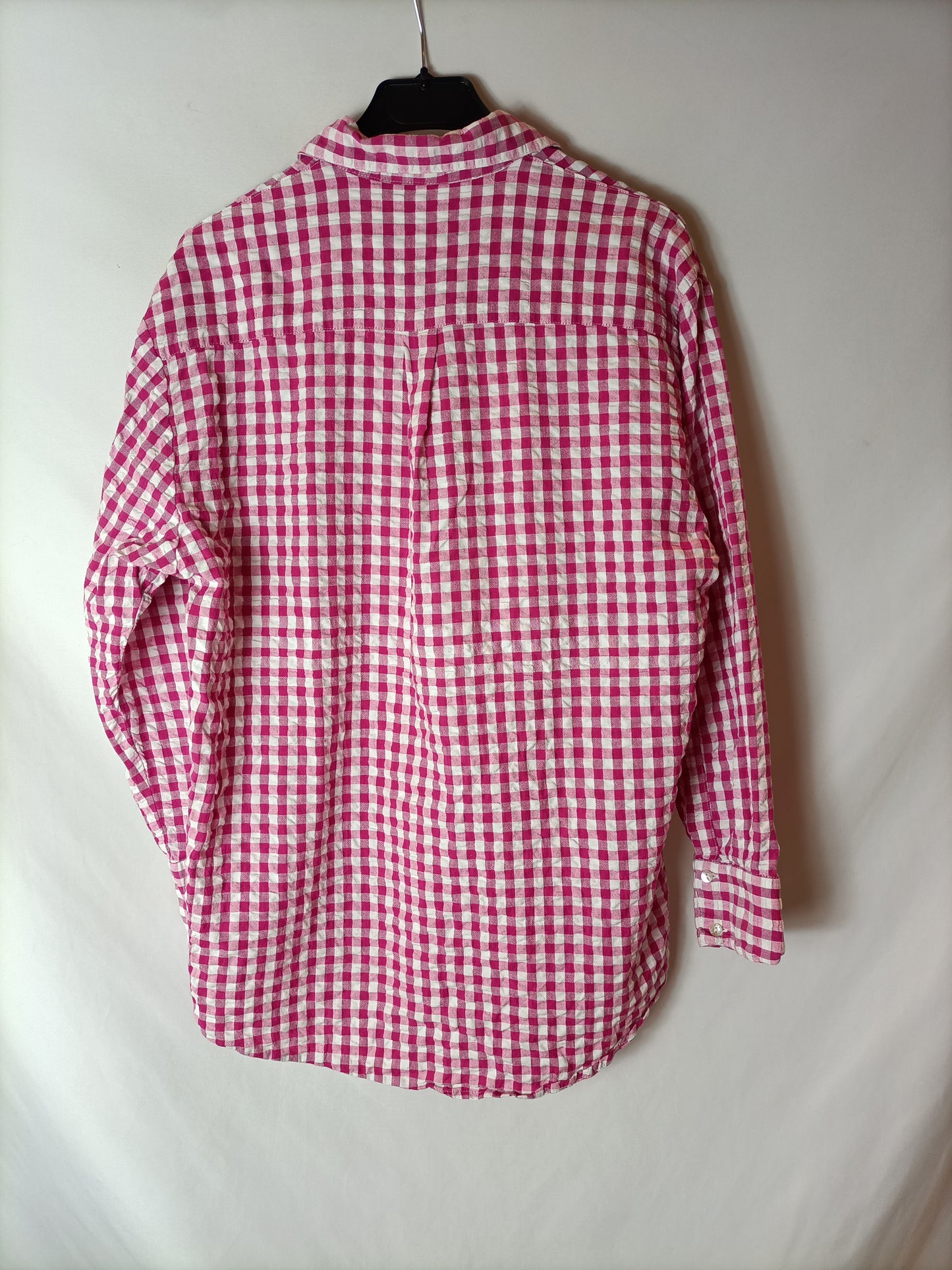 MANGO. Camisa de cuadros vichi T.s