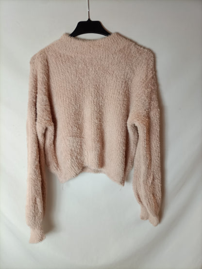 OTHERS. Pink furry sweater Your(s)