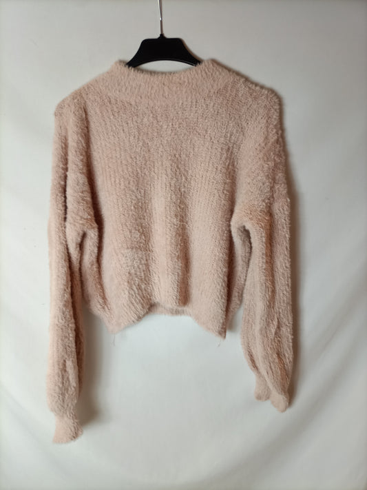 OTHERS. Pink furry sweater Your(s)