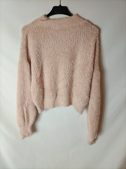 OTHERS. Pink furry sweater Your(s)