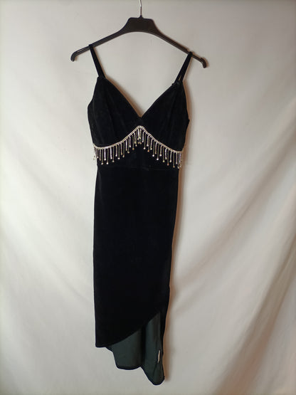 OTHERS. Black velvet Ts dress