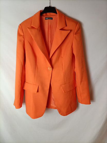 SHEIN. Blazer naranja T.xs